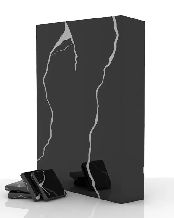 سنگ کورین اورانوس Uranusstone Stream Black-Gray کد ML706